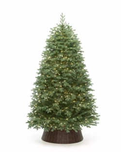 Искусственная елка Русская 300 см., 2120 теплых белых микро LED ламп, 100% литая хвоя, ЕлкиТорг (268300)