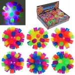 Мяч 6 см «Яркое веселье» попрыгун, с подсветкой