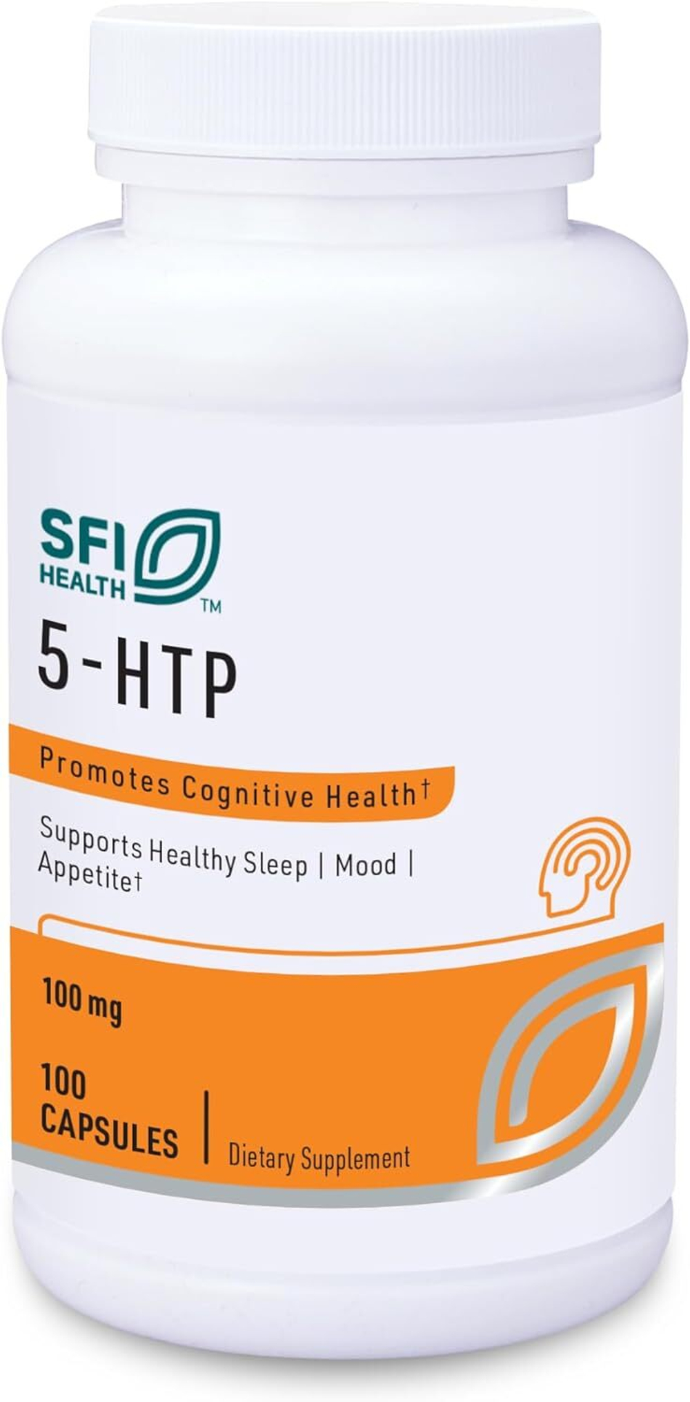 SFI/Klaire Labs - 5-HTP (100 MG) - 100 capsules