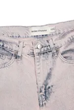 Джинсы Bruler d'Amour Loose Fit лиловые