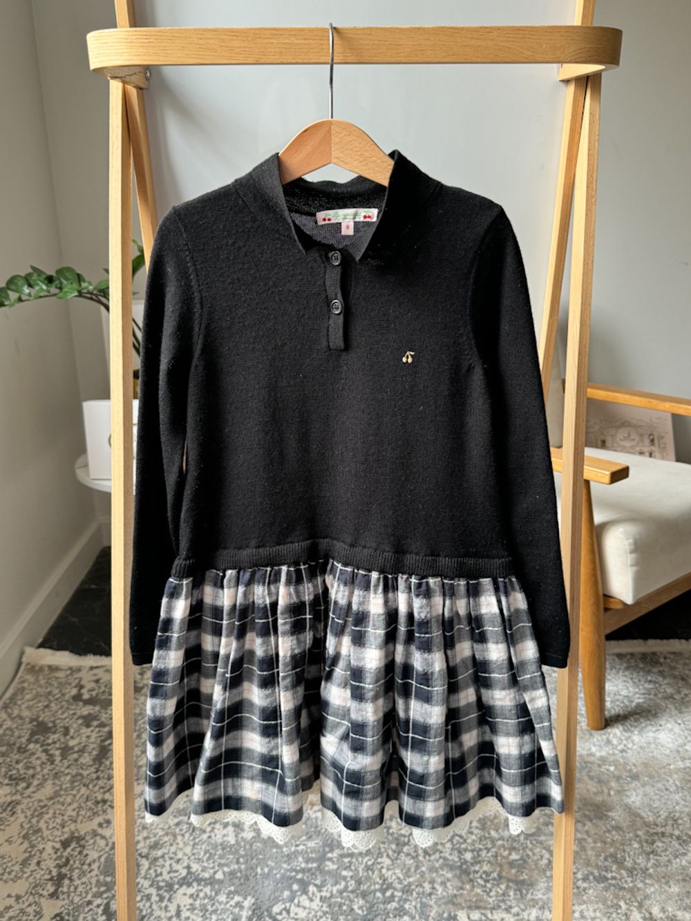 Шерстяное платье Bonpoint, 128