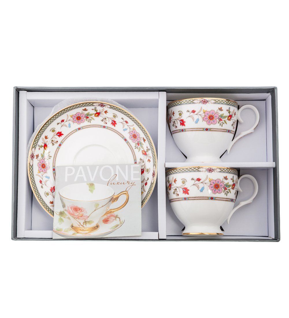 Pavone JK-214 Чайный набор на 2 перс. «Милано-Мариттима» (Milano Marittima  )