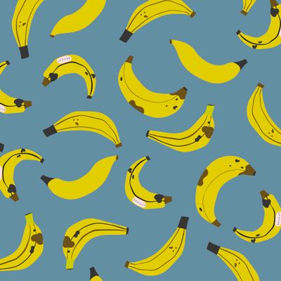 Бананы в пятнышко
