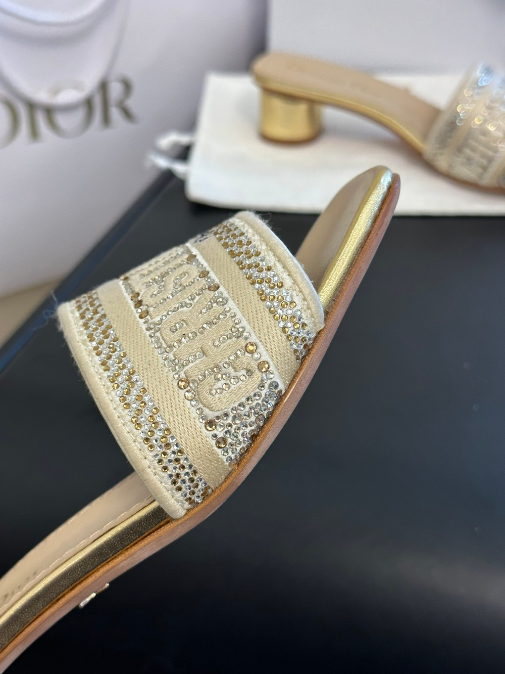 Christian Dior Dway Heeled Slide