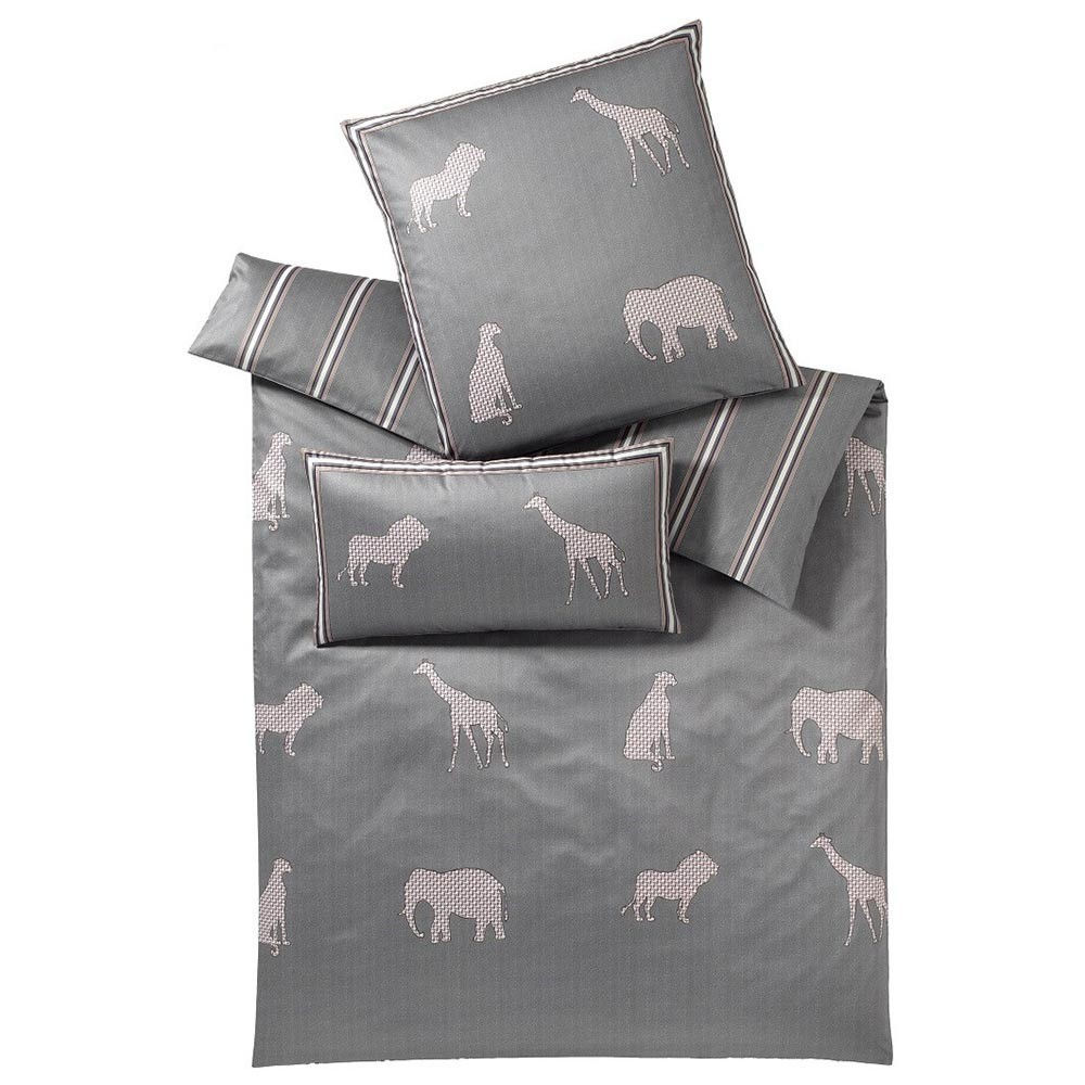 Пододеяльник 155x200 Elegante Savanne серый