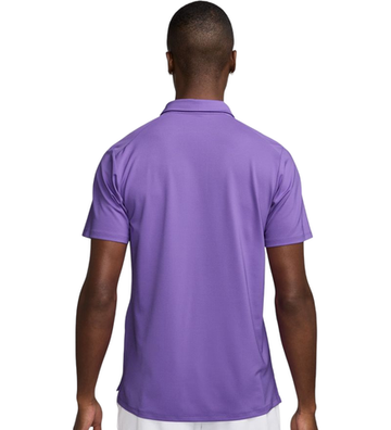 Мужское теннисное поло Nike Court Advantage Dri-Fit - action grape/white