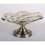 Ваза на ножке 35см