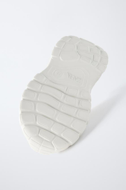 ZARA КРОССОВКИ, БЕЛЫЙ