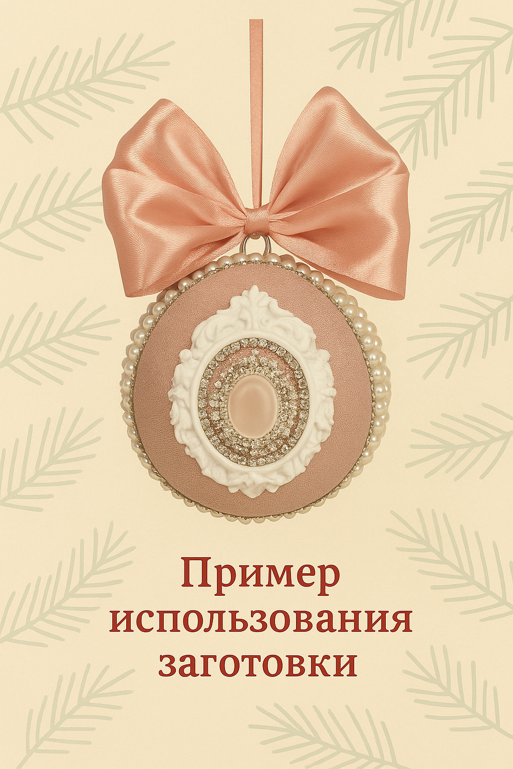 Заготовка-шар 8 см.5 шт.