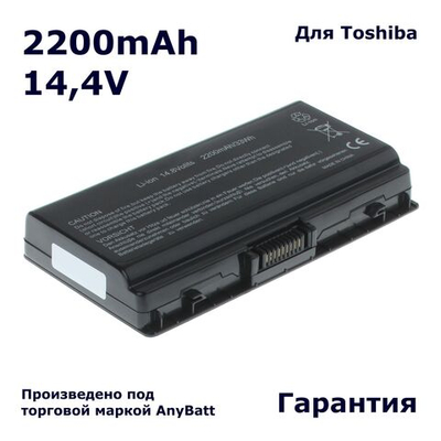 Аккумулятор AnyBatt 2200mAh для ноутбука Toshiba PA3615U-1BRM, PABAS115 (14.8В)