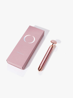 Массажер из розового кварца с вибрацией