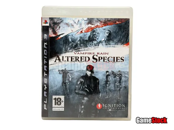 PS3 Vampire Rain: Altered Species (Б/У, Английская версия, BLES-00239)