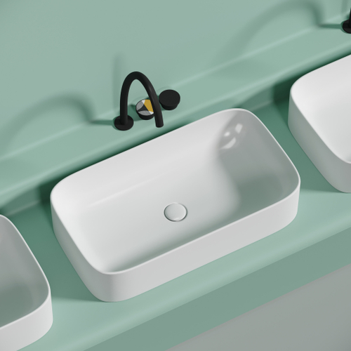 Раковина Ceramica Nova Element 70,5, см CN6054MW белый матовый