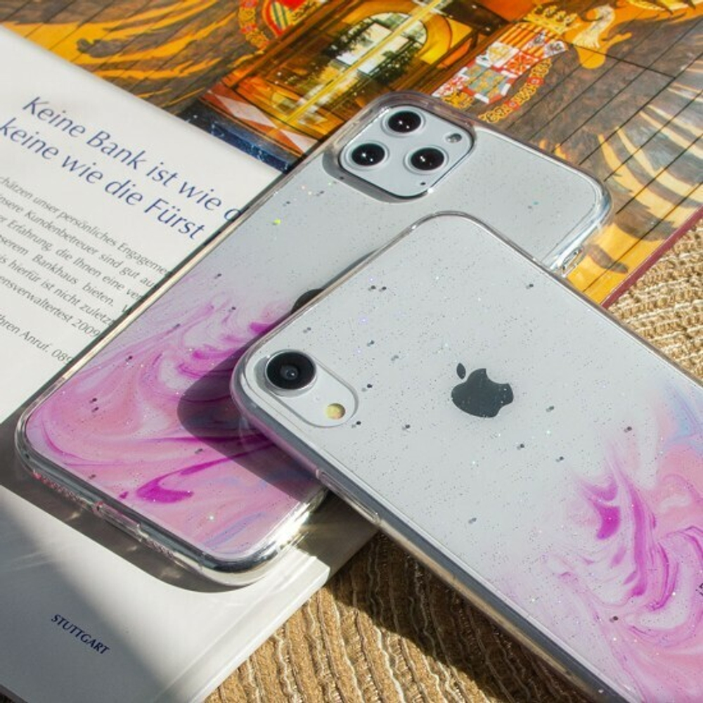 Силиконовый чехол Акварель для Samsung Galaxy A21, 011731