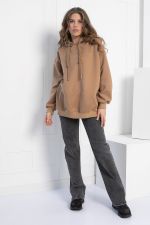 Худи Выше неба (коричневое) Б12919-4М LT Collection