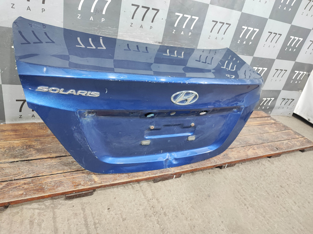 Крышка багажника Hyundai Solaris 1 (RB) 10-17 Б/У Оригинал 692004L000
