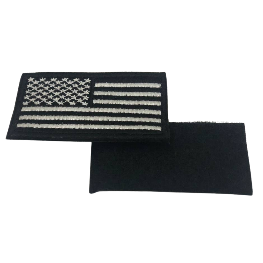 Шеврон нашивка Флаг Америки текстильный на липучке