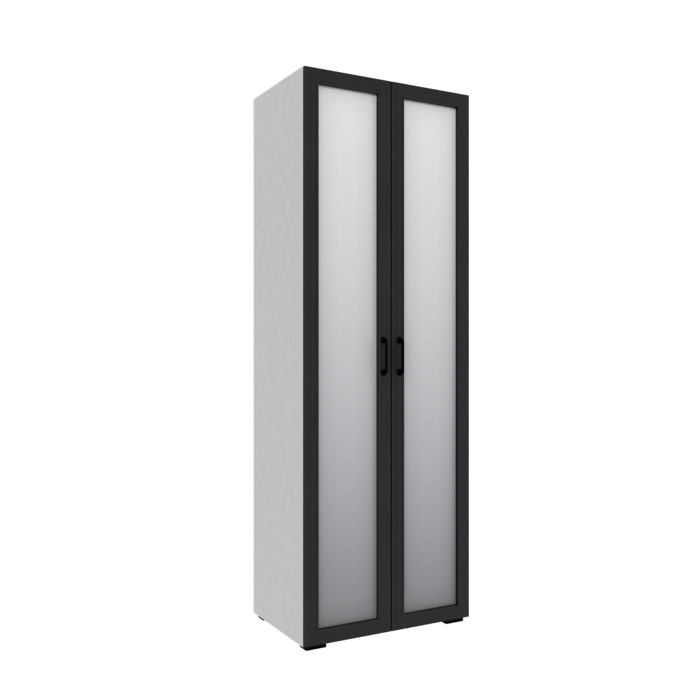 Шкаф с 2 ящиками внутри с зеркалом Бруклин 80Ш