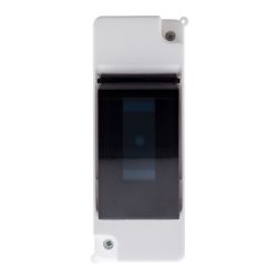 Корпус пластиковый навесной ЭРА SIMPLE КМПн 1/2 IP30 прозрачная крышка белый | Корпуса пластиковые