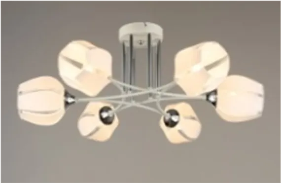 4881/6 WT+CH (4) Люстра (RL)