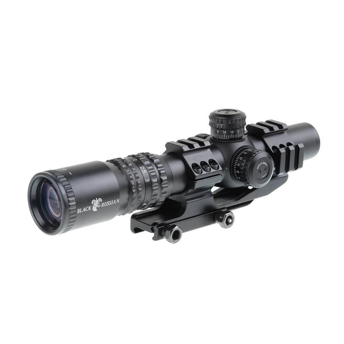 Прицел Veber Black Russian 1-4x24 RG загонник