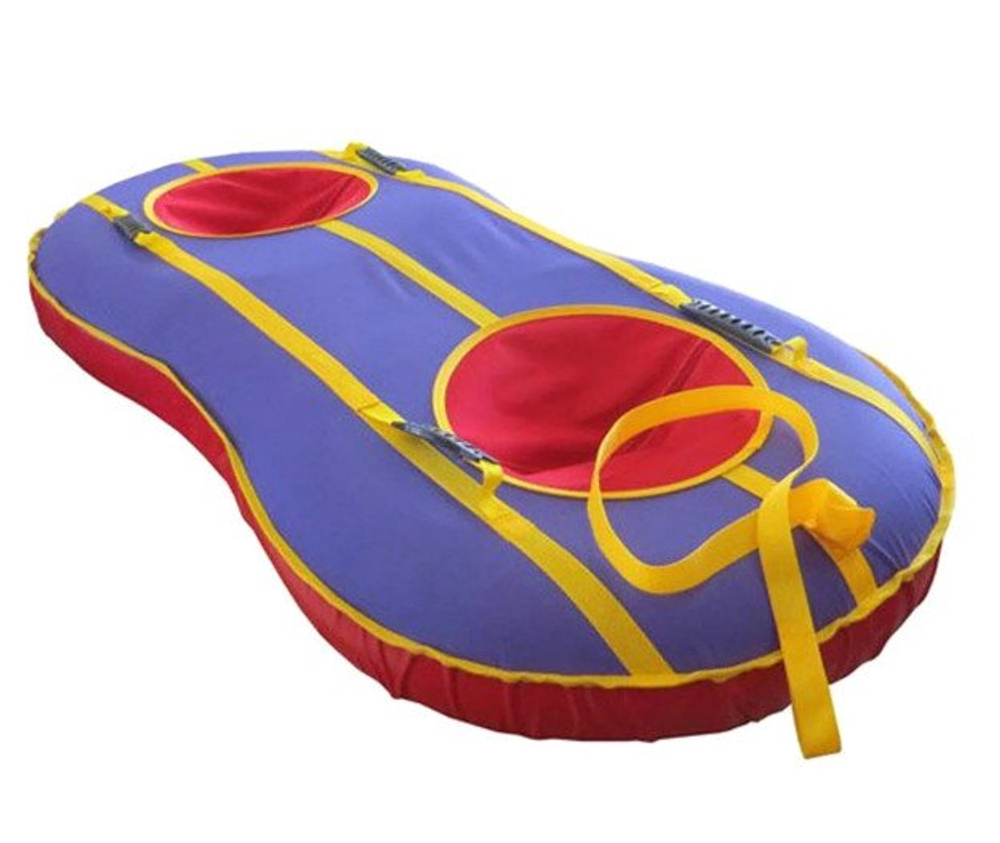 Тюбинг-ватрушка "Овал" двойной 1,5*0,8м