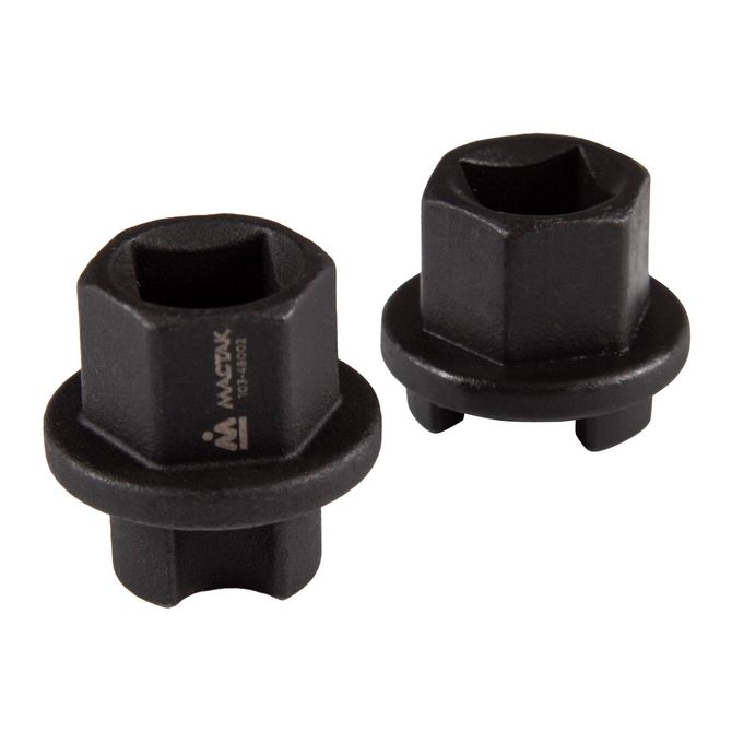 МАСТАК (103-48002) Набор насадок для пробок слива масла, 2 предмета