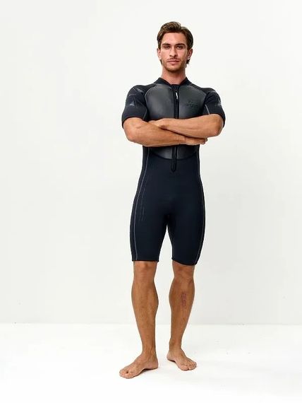 Гидрокостюм Sargan Black King shorty man черный 3 мм