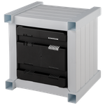 Кашпо Прованс арт.3731-МТ001 квадратное (белое)