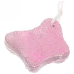 Пемза для ног «Beauty salon», бабочка, микс 4 цвета, 9*7*2см