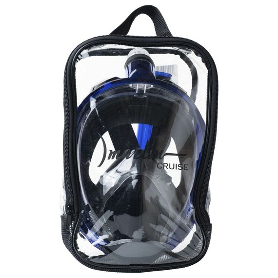 Полнолицевая маска Marlin Cruise синий/черный