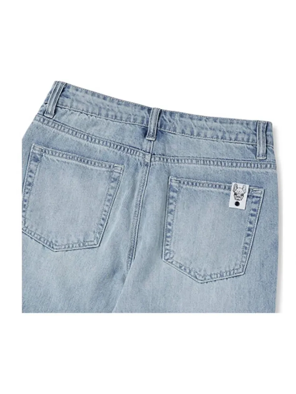 Джинсовые брюки