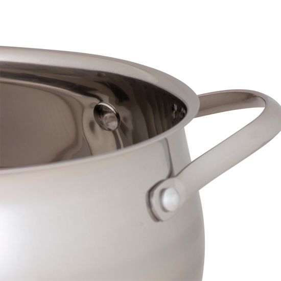 Набор кастрюль 6 предметов из нержавеющей стали Kamille KM-5911 (2,1 л; 3,7 л; 6,1 л.)