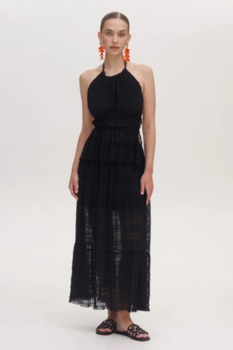 Летний комплект из прозрачной ткани