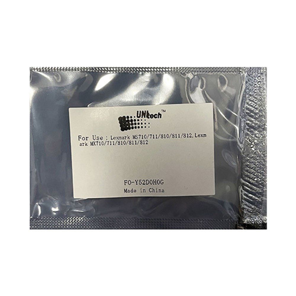 Чип к-жа Lexmark MS/MX 710/711/810/811/812  (All Regions) (25K) (для любого ПО) UNItech(Apex)