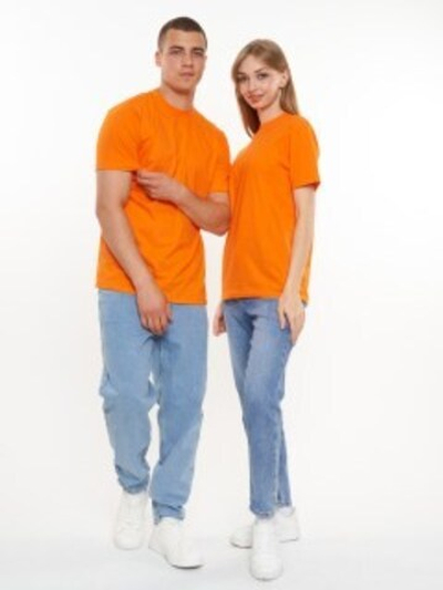 Футболка оранжевая