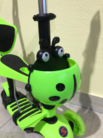 Самокат-каталка 5в1 Slider зеленый колеса светятся, 25кг SR1NG