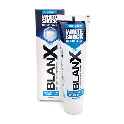 Зубная паста BlanX White Shock, мгновенное отбеливание, 75 мл