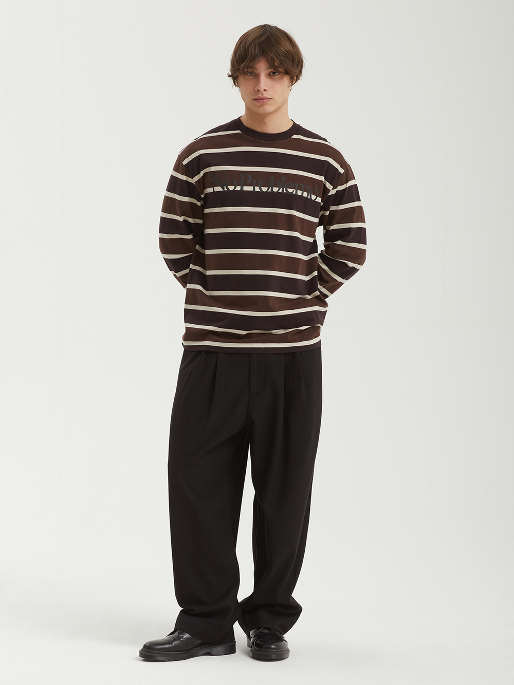 Мужской Лонгслив No Problemo Striped