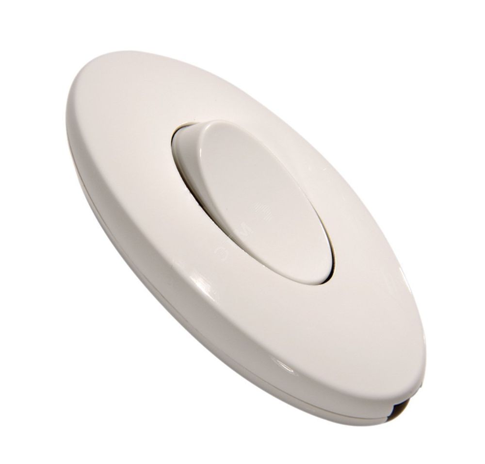 Выключатель MAKEL для бра проходной белый