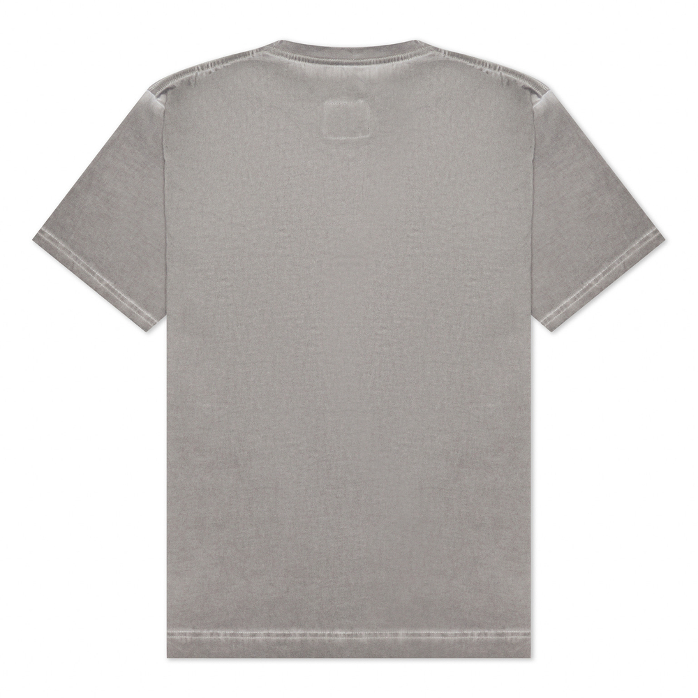 TSHRT Military Pocket GMD Vintage Effect Light Grey