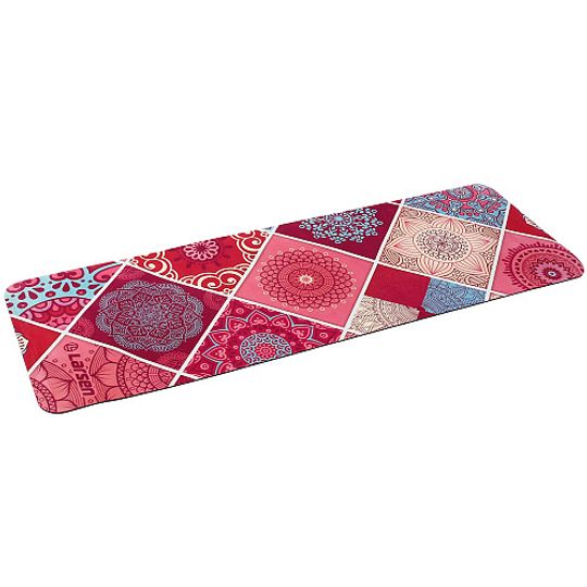 Коврик для фитнеса и йоги  Larsen microfiber р183х61х0,3см