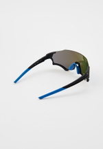 Спортивные очки HILX Revok / Matt Black Blue / Green Lens