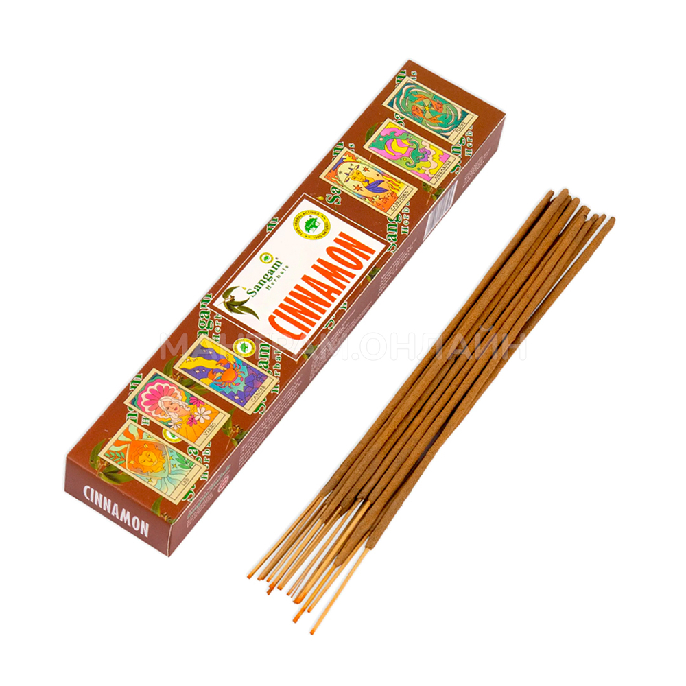 Sangam Herbals Cinnamon Благовоние-масала Корица 15 г
