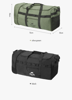 Сумка-тележка Naturehike NH21LX003 XS03 складная туристическая, артикул NH21LX003-B, цвет Черный