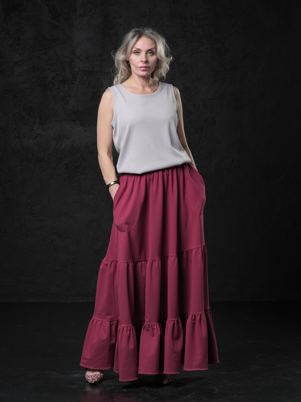 Эдвардианская юбка   /фиалка