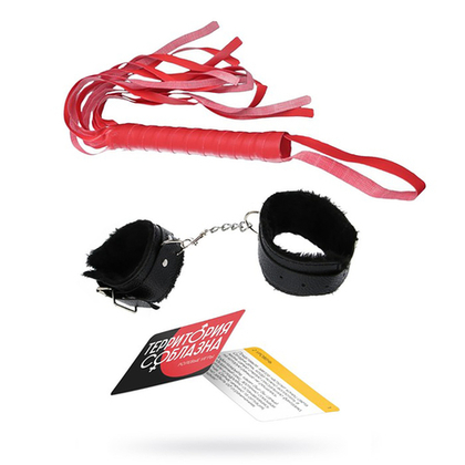 Эротический набор для двоих «Территория соблазна» 3 в 1