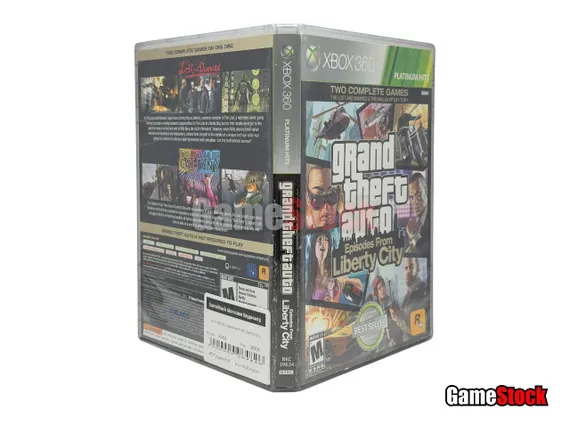 Xbox 360 GTA Episodes From Liberty City (Б/У, Английская версия)