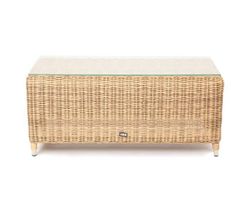 "Кон Панна" столик журнальный из искусственного ротанга, цвет соломенный