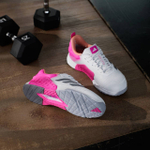 Кроссовки женские Adidas Dropset 3 (Розово-Белые)